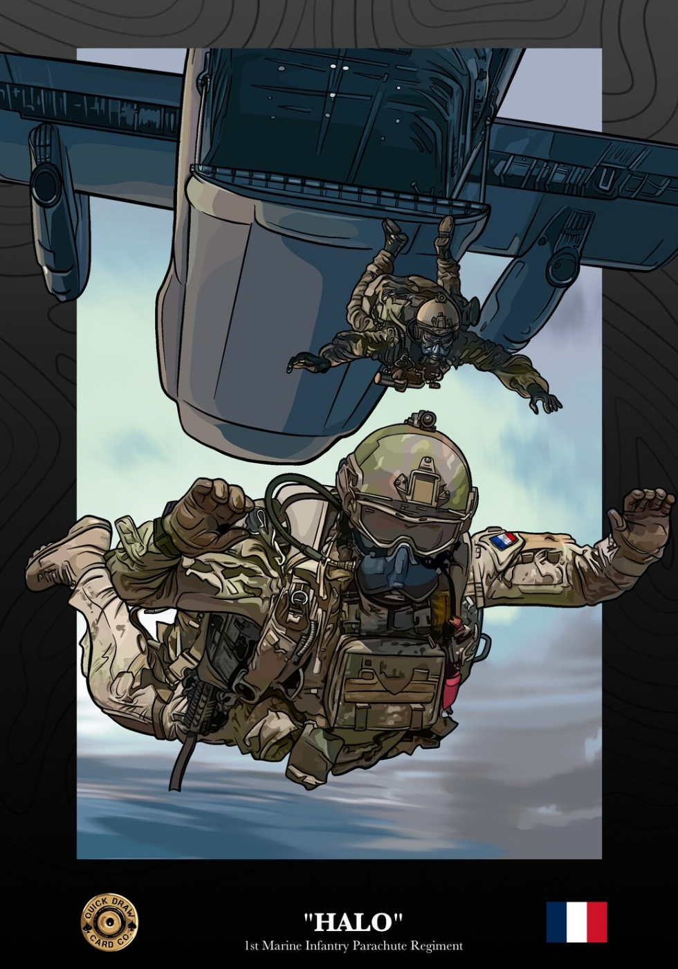 HALO - 1ST MARINE INFANTRY PARACHUTE REGIMENT