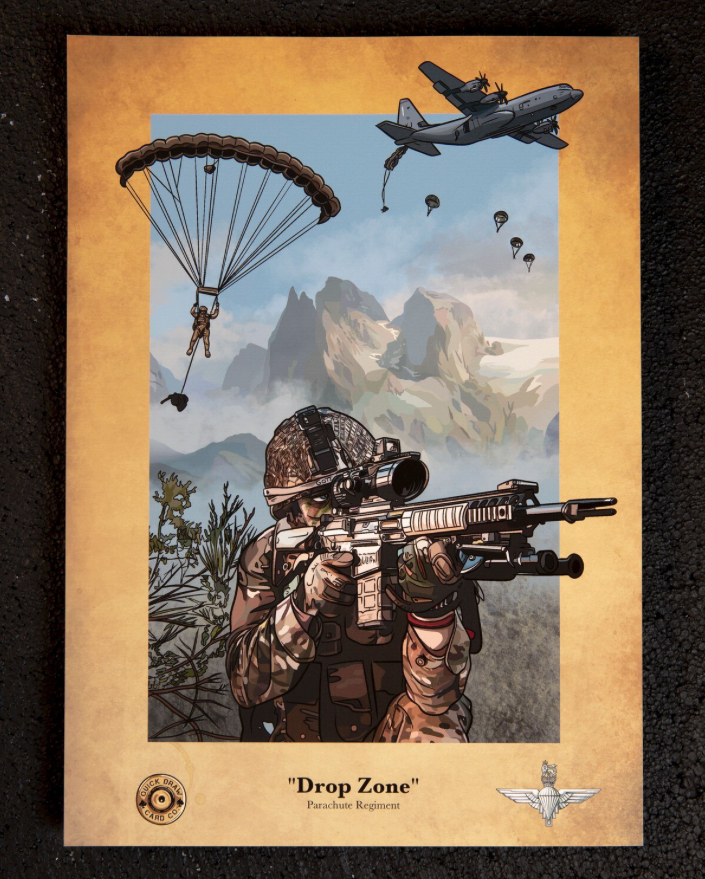 DROP ZONE - PARACHUTE REGIMENT