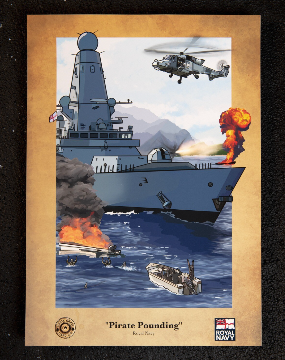 PIRATE POUNDING - ROYAL NAVY