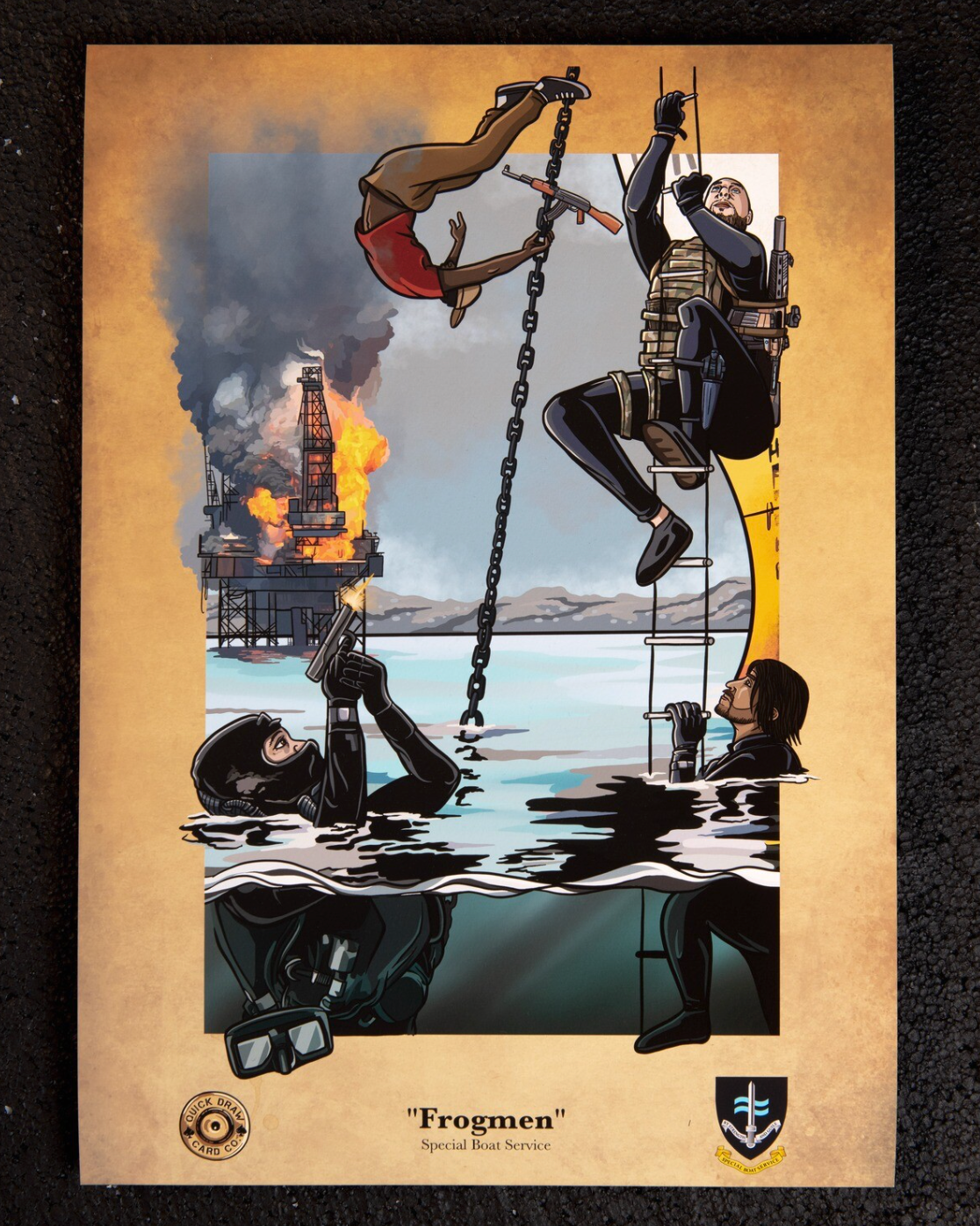 FROGMEN - SPECIAL BOAT SERVICE