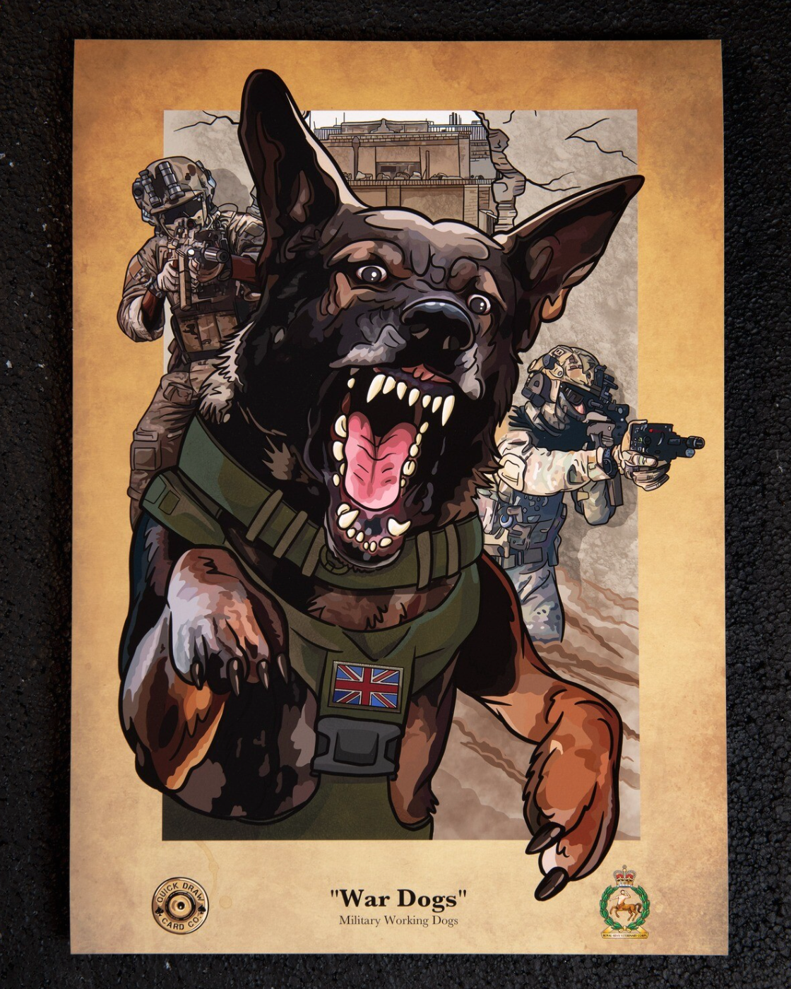 WAR DOGS - MILITARY WORKING DOGS